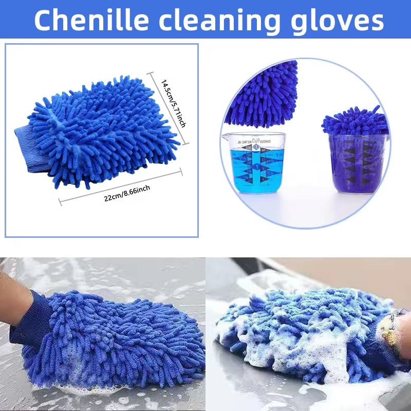 Car Detailing Brush Set the Ultimate Auto Cleaning Kit for Vents Gaps Maintenance Car Air Outlet Detail Clearance Brush