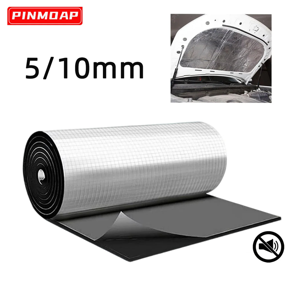 5Mm10Mm Car Soundproofing Mat Closed Cell Foam for Thermal Noise Insulation Car Hood Rv Camper Insulation Mat Sound Insulation