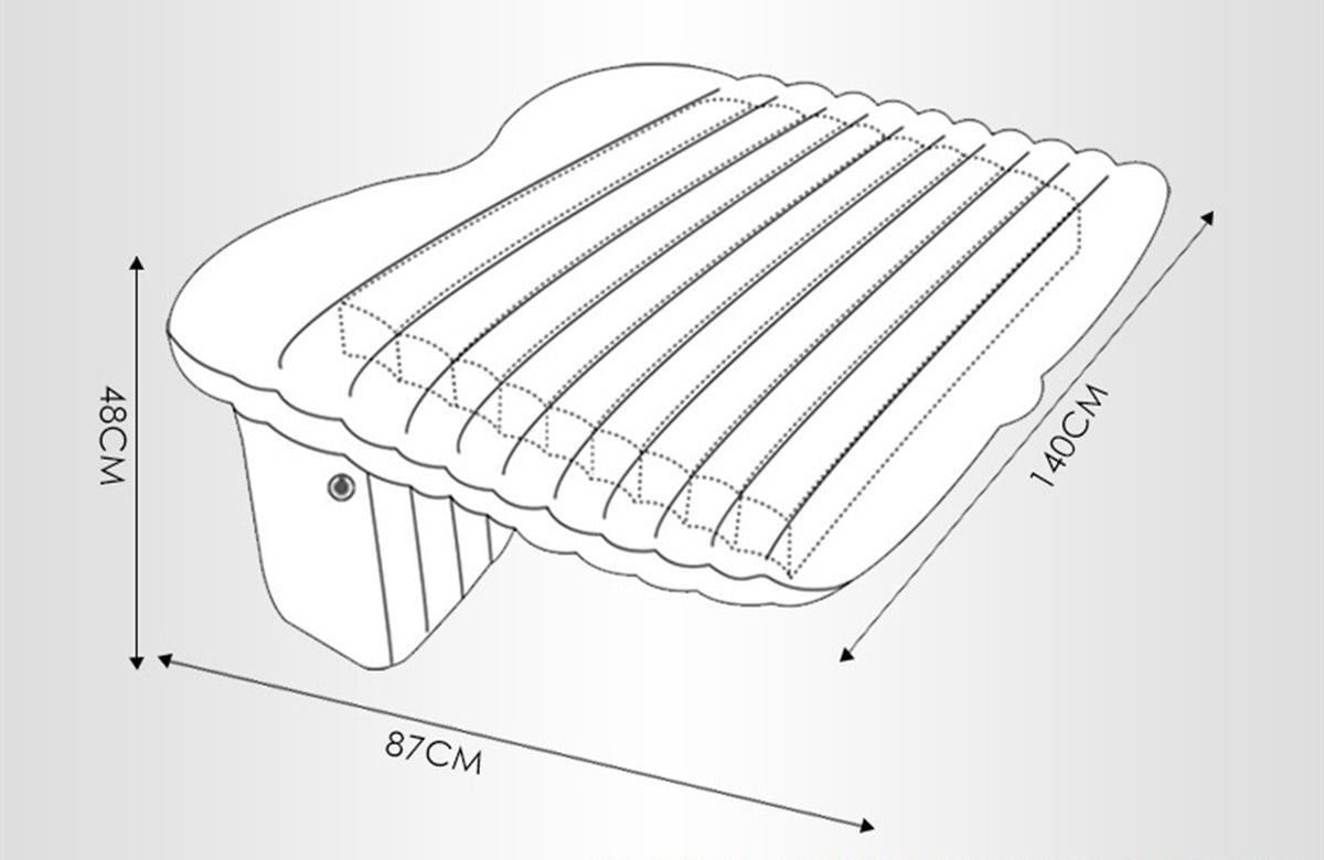 Car Airbed Cushion Car Mid-Bed Car Mattress Car Outdoor Casual Supplies Factory Wholesale