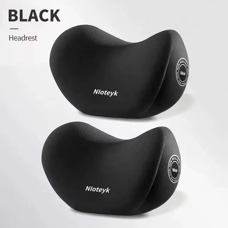 Memory Foam Car Neck Cushion Car Lumbar Support for Car Supplies Universal Neck Pillow Waist Cushion Car Seat Car Accessories